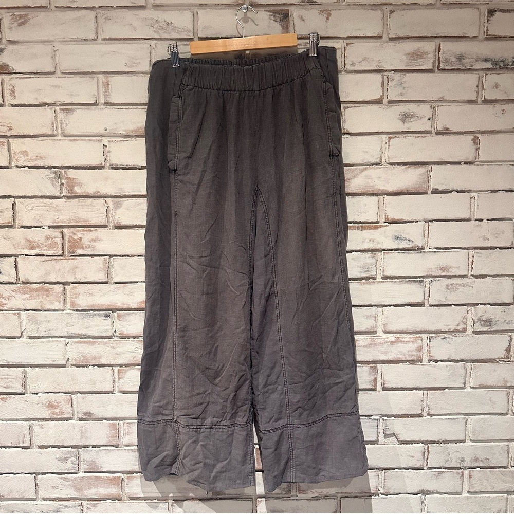 Free People Days End Linen Blend Pants